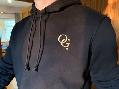 OG Logo Hoodie - Gold On Black